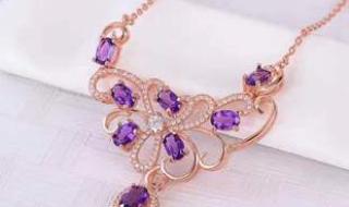 紫水晶项链 紫水晶项链